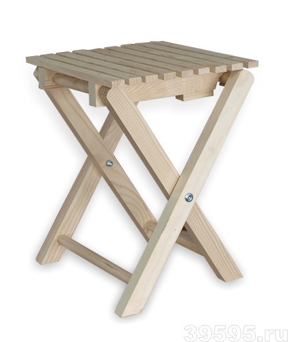 Складной стул из дерева схема