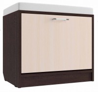 Обувница ОБ 3 (560*600*400, венге, дуб выб) - Магазин "Домовенок" 39595.ru
