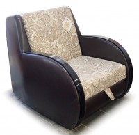 Кресло-кровать "Модест 4" (Флер милк, Фуджион дарк браун) - Магазин "Домовенок" 39595.ru