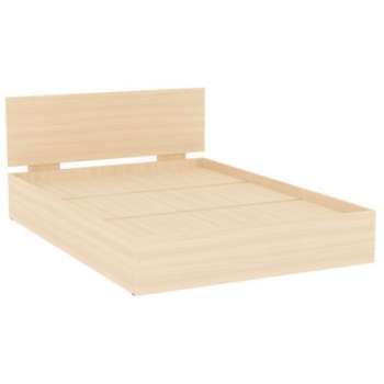 Кровать с основанием "Алиса L11 (140*200, дуб млечный, настил) - Магазин "Домовенок" 39595.ru