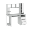 Стол компьютерный КС-003 (серый/белый) - Магазин "Домовенок"- розничная продажа мебели г.Ирбит