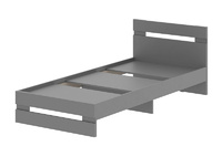 Кровать "Энни" (934*725*2064, Графит серый) - Магазин "Домовенок"- розничная продажа мебели г.Ирбит