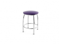 Табурет "Рондо" (хром, фиолетовый 873) - Магазин "Домовенок"- розничная продажа мебели г.Ирбит