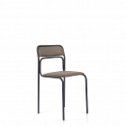 Кресло для посетителей "Аскона" BL C72 (темно-серый) - Магазин "Домовенок"- розничная продажа мебели г.Ирбит