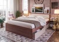Кровать "Гармония" КР 606 (1200, ЯШт/ЯШс) - Магазин "Домовенок"- розничная продажа мебели г.Ирбит