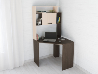 Компьютерный стол "Квартет-12" (венге/дуб молочный) - Магазин "Домовенок"- розничная продажа мебели г.Ирбит