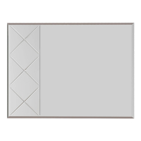 Зеркало "Кимберли" З-04 (Ясень белый/белый) - Магазин "Домовенок"- розничная продажа мебели г.Ирбит