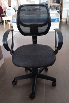 Кресло "Вальтер" Рондо TW-01/С73 (черный/серый) - Магазин "Домовенок"- розничная продажа мебели г.Ирбит