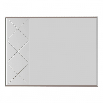 Зеркало "Кимберли" З-04 (Ясень белый/белый) - Магазин "Домовенок"- розничная продажа мебели г.Ирбит